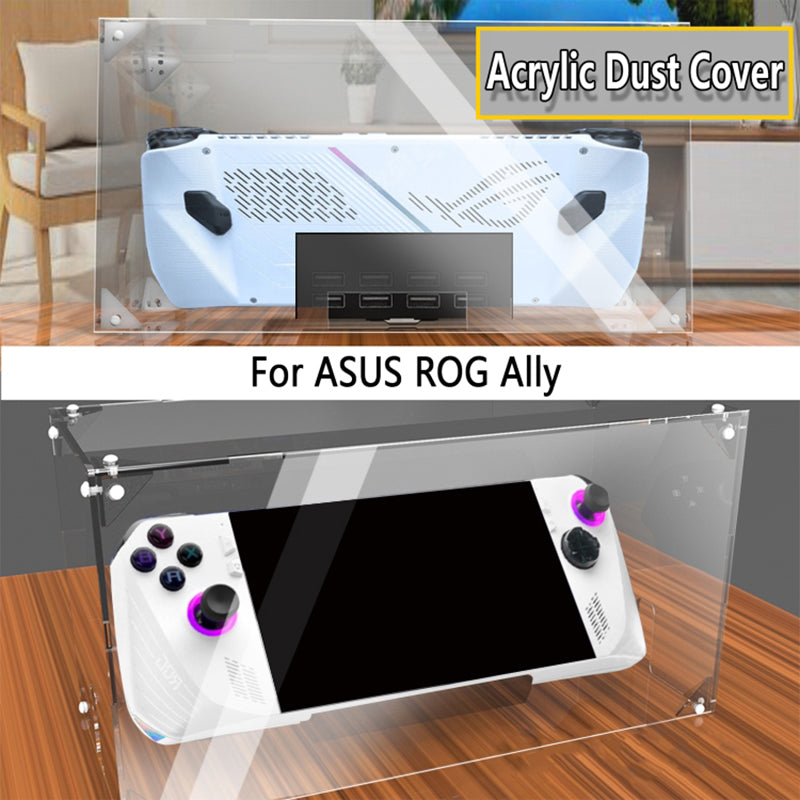 Pro Asus Rog Ally Acrylic Dust-Proof Cover Ochranné pouzdro pro ruční herní konzoli Pro Asus Rog Ally Acrylic Dust-Proof Cover Ochranné pouzdro pro ruční herní konzoli